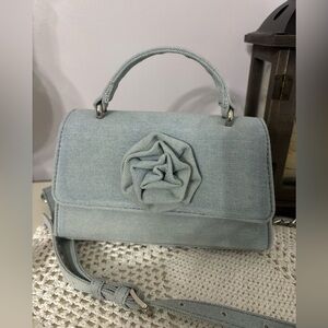 Madden NYC Denim Crossbody Handbag